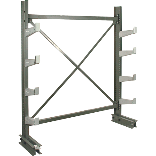 SUPPORT,PORTE A FAUX,6',SIMPLE,ENTRETOISE,BASE, 72" la x 84" h We Share Industrial Supply