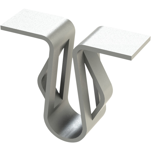 Pince pour s&eacute;parateur de rayonnage enclenchable Interlok We Share Industrial Supply