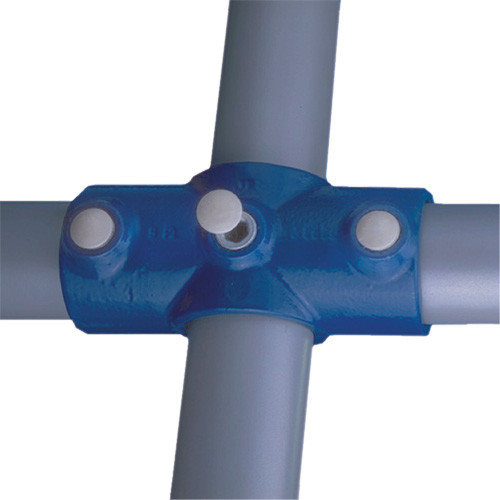 Single Socket Tee Structural Tube Clamp, 0.84" We Share Industrial Supply