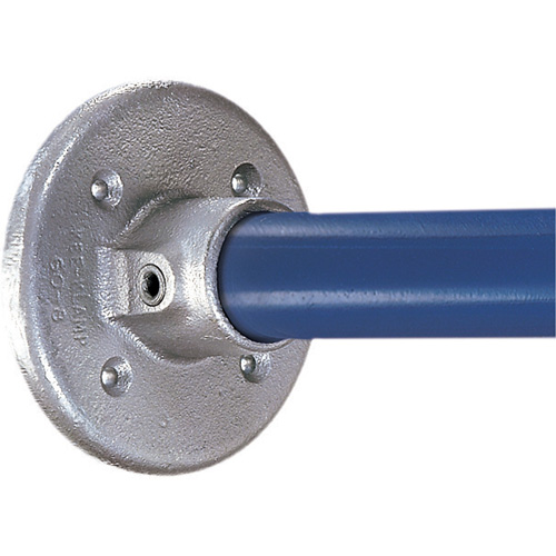 Extra Heavy Tubular Structure Wall Flange, 1.9" We Share Industrial Supply