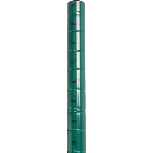 Heavy-Duty Green Epoxy Finish Wire Shelving Post We Share Industrial Supply