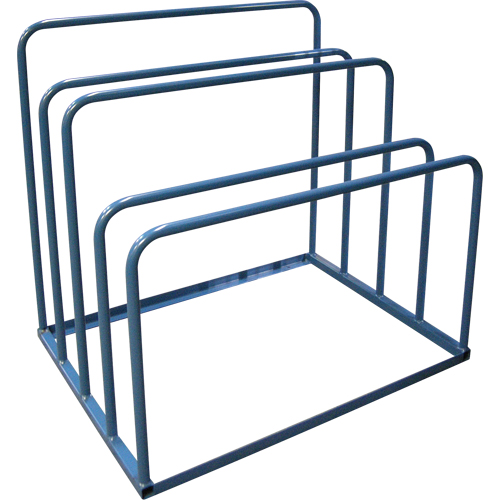 Supports de rangement vertical pour rev&ecirc;tement en feuille, 43-1/2" la x 48" p x 36" h We Share Industrial Supply