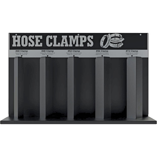 Support de rangement pour 5 colliers de serrage pour tuyaux flexibles We Share Industrial Supply