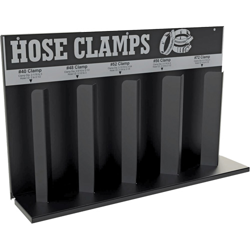 Support de rangement pour 5 colliers de serrage pour tuyaux flexibles We Share Industrial Supply