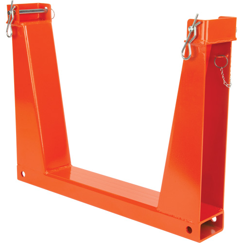 Supports en U empilables, 25" la x 4" p, Capacit&eacute; de 10 000 lb We Share Industrial Supply