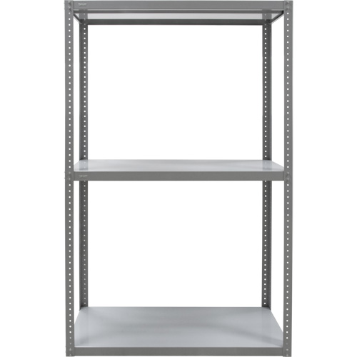 &eacute;tag&egrave;re robuste, Acier, Boulonn&eacute;, Capacit&eacute; 3000 lb, 36" la x 72" h x 24" p We Share Industrial Supply