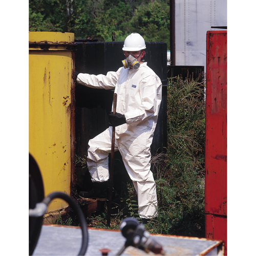 Combinaisons Tychem 4000, T-Grand, Blanc We Share Industrial Supply