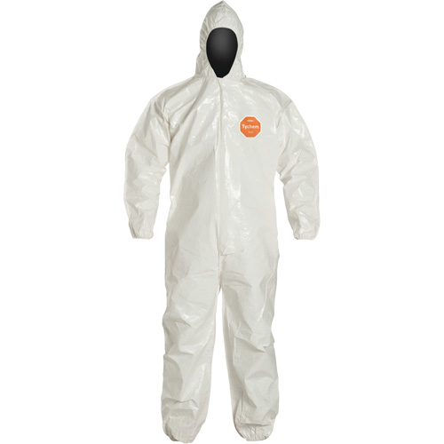 Combinaison 4000 Tychem, 2T-Grand, Blanc We Share Industrial Supply