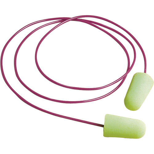 Bouchons d'oreilles en mousse Pura-Fit, Vrac - Boîte, Avec cordon We Share Industrial Supply