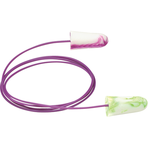 Bouchons d'oreilles en mousse SparkPlugs, Vrac - Boîte, Avec cordon We Share Industrial Supply