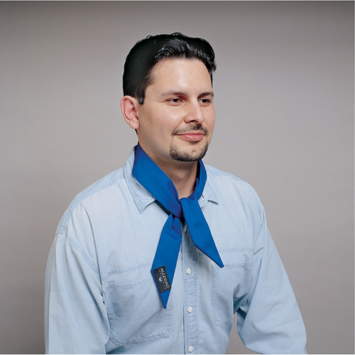Serviette refroidissante standard ALLEGRO INDUSTRIES, Bleu We Share Industrial Supply