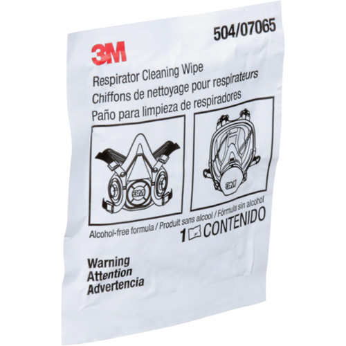 Serviettes de nettoyage pour respirateurs, Lingettes We Share Industrial Supply