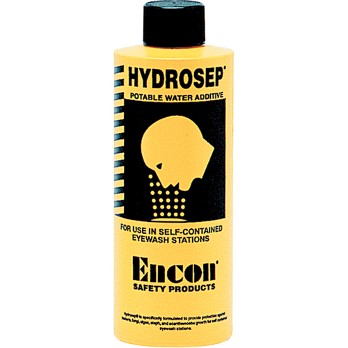Additif pour traitement de l'eau Hydrosep pour poste de douche oculaire autonome pressuris&eacute;e, 8 oz We Share Industrial Supply