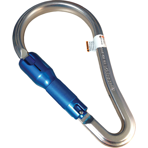 Miller&reg; Carabiners, Aluminum, 403 lbs Capacity We Share Industrial Supply