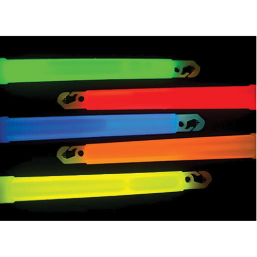 6" Cyalume&reg; Lightsticks, White, 30 mins. Duration We Share Industrial Supply