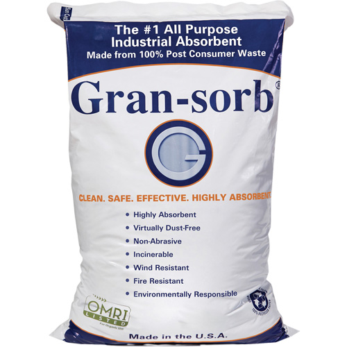 Absorbant granulaire Gran-Sorb We Share Industrial Supply