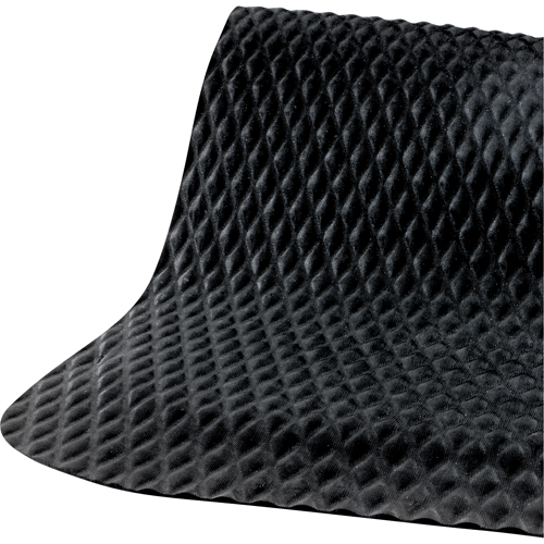 Tapis Hog Heaven no 422, Losange, 3-3/4' x 5-3/4' x 7/8", Noir, Nitrile We Share Industrial Supply