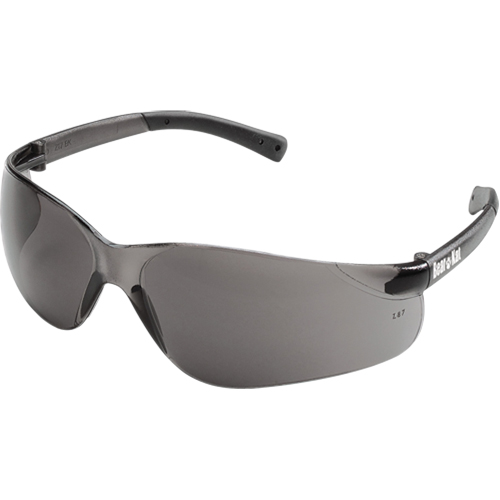Bear Kat&reg; Safety Glasses, Grey/Smoke Lens, Anti-Scratch, ANSI Z87+/Meets/Exceeds CSA Z94.3 We Share Industrial Supply