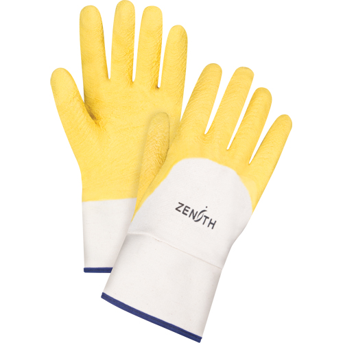 Gants enduits au fini rugueux, 10/T-Grand, R&ecirc;vetement Latex de caoutchouc, Enveloppe en Coton We Share Industrial Supply