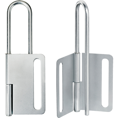 Safety Lockout Hasps, Silver We Share Industrial Supply