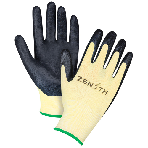 Superior Grip Cut-Resistant Gloves, Size Medium/8, 13 Gauge, Foam Nitrile Coated, Aramid Shell, ANSI/ISEA 105 Level 3/EN 388 Level 5 We Share Industrial Supply