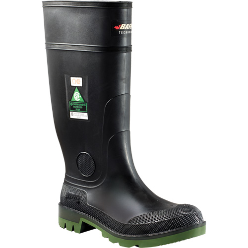 Bottes industrielles tout temps Enduro, Caoutchouc, Embout Acier, Pointure 8, Semelle R&eacute;sistant aux perforations We Share Industrial Supply