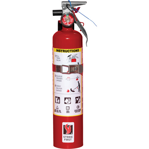 Fire Extinguisher, ABC, 2.5 lbs. Capacity We Share Industrial Supply