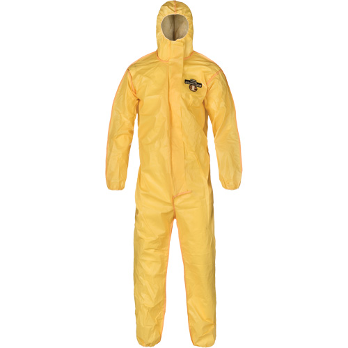 ChemMax 1 Coveralls, Small, Yellow We Share Industrial Supply