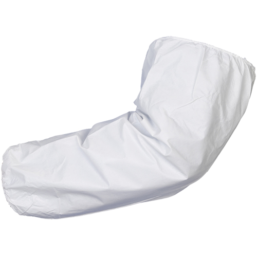 Manches Micromax, Longueur de 18", Microporeux, Blanc We Share Industrial Supply