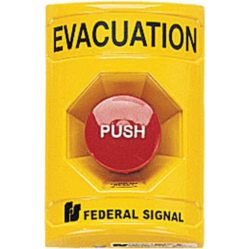 Poste &agrave; bouton-pression - POUR ACTIVATION ANTIVANDALISME DE DISPOSITIFS D'URGENCE We Share Industrial Supply