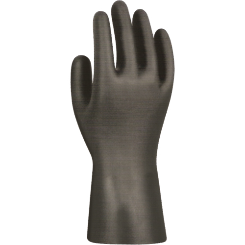 Nighthawk Defender Gloves, 7/Small, Nitrile, 6-mil, Powder-Free, Black We Share Industrial Supply