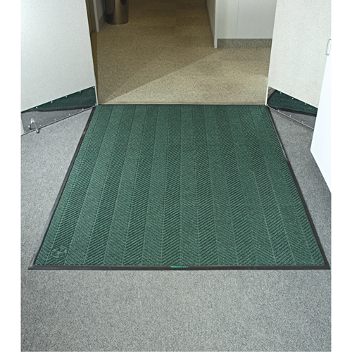 Tapis Waterhog Eco Elite, Essuie-pieds/grattoir, 3' x 5' x 3/8", Pin du sud We Share Industrial Supply
