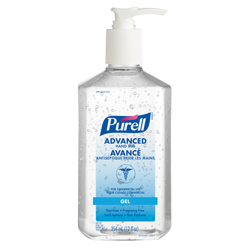 D&eacute;sinfectant pour les mains avanc&eacute;, 354 ml, Bouteille &agrave; pompe, 70 % alcool We Share Industrial Supply