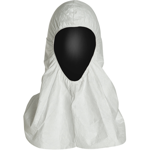 Pullover Hood, Tyvek&reg; 400, White We Share Industrial Supply