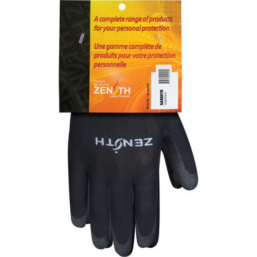 Ultimate Dexterity Coated Gloves, 9/Large, Polyurethane Coating, 13 Gauge, Polyester Shell We Share Industrial Supply