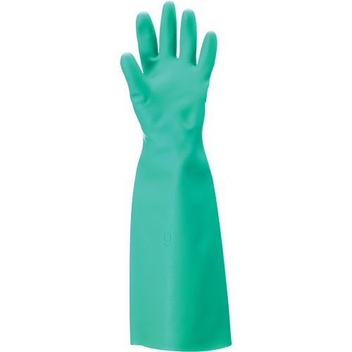 Solvex&reg; 37-185 Gloves, Size X-Large/10, 18" L, Nitrile, 22-mil We Share Industrial Supply