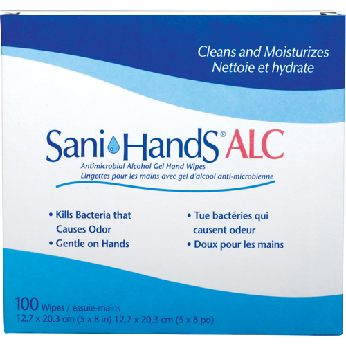 Sani-Hands&reg; ALC Antimicrobial Hand Wipes, Packet We Share Industrial Supply
