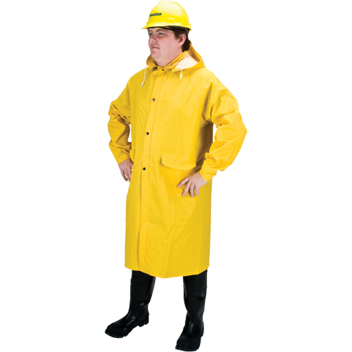 Imperm&eacute;able long RZ204, Polyester, 2T-Grand, Jaune We Share Industrial Supply