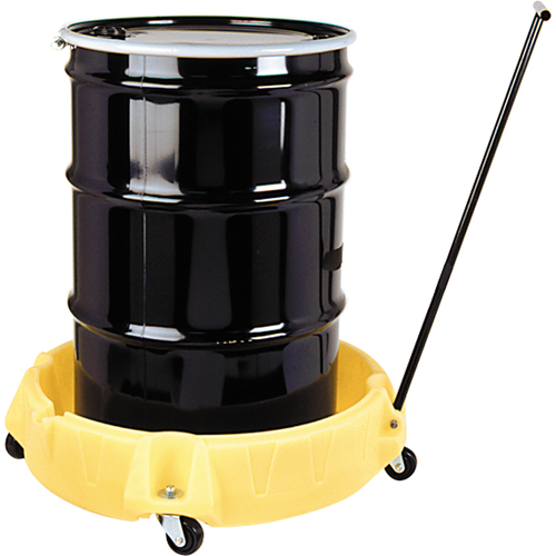 Spill Scooter, 35" dia. x 9" H, 11 US gal. Spill Cap. We Share Industrial Supply