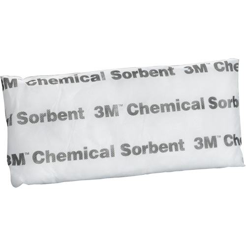 Tampons adsorbants pour produits chimiques, Universel, 15" lo x 7" la, 11,8 gal. absorption/pqt We Share Industrial Supply
