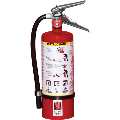 Fire Extinguisher, ABC, 5 lbs. Capacity We Share Industrial Supply