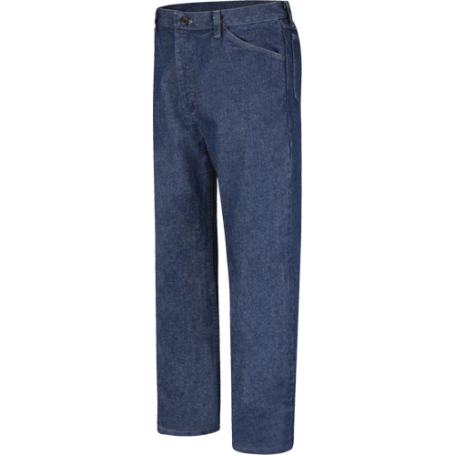 Pantalons en denim pr&eacute;lav&eacute;s de coupe classique EXCEL FR, Tour de taille 34, Entrejambe 37 We Share Industrial Supply