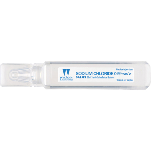 Solution saline Saljet, dose unique, 1,01 oz We Share Industrial Supply