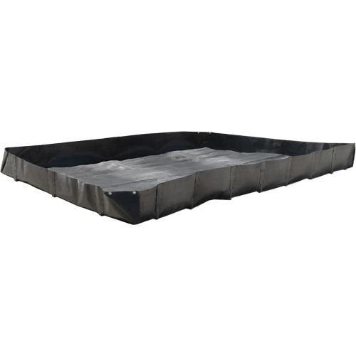 Bermes &eacute;conomiques, Capacit&eacute; 187 gal., 5' la x 5' lo x 12" h, Support en L We Share Industrial Supply