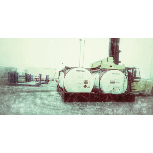 Berme pour r&eacute;servoir simple ISO, Capacit&eacute; 3590 gal., 24' la x 10' lo x 24" h, Support en L We Share Industrial Supply