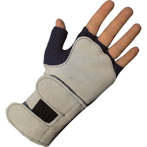 Anti-Impact Glove With Wrist Support, Small, Synthetic Palm, Slip-On Cuff We Share Industrial Supply