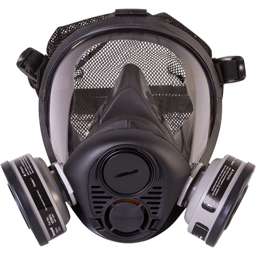 North&reg; RU6500 Series Full Facepiece Respirator, Silicone, Large We Share Industrial Supply