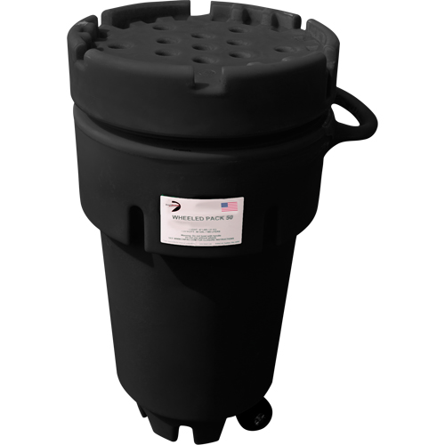 Contenants roulants Poly-Spillpaks, 50 gal. US, Mobile We Share Industrial Supply