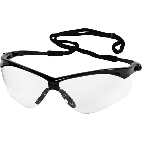 KleenGuard Nemesis Safety Glasses, Clear Lens, Anti-Fog, ANSI Z87+/Meets/Exceeds CSA Z94.3 We Share Industrial Supply