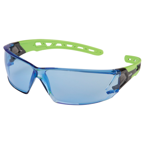 Lunettes de s&eacute;curit&eacute; s&eacute;rie Z2500, Lentille Bleu, Anti-&eacute;gratignures, ANSI Z87+/R&eacute;pond ou surpasse la norme CSA Z94.3 We Share Industrial Supply
